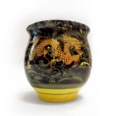 Чашка с двойным дном (зеленая)